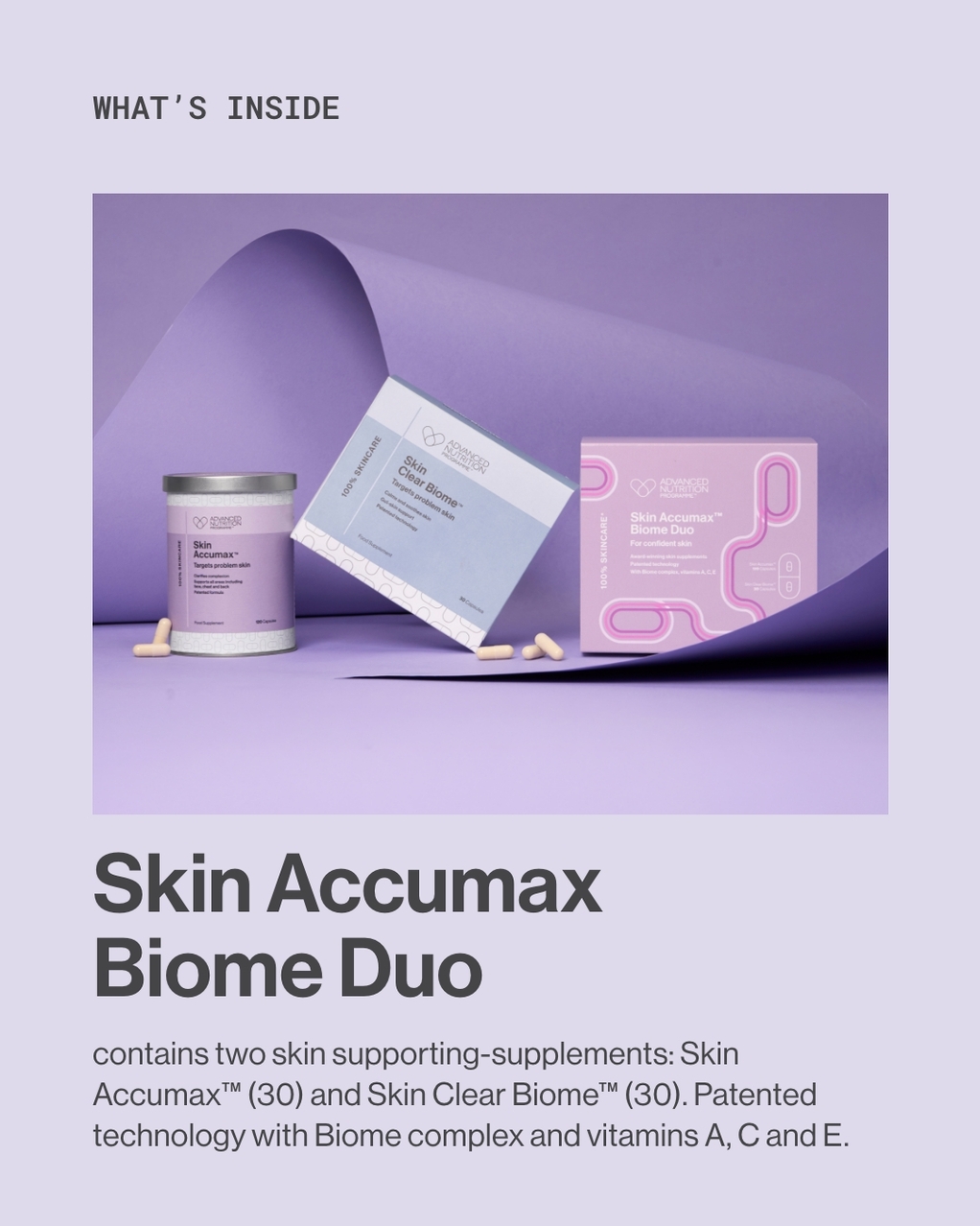 ANP Skin Accumax Biome Duo